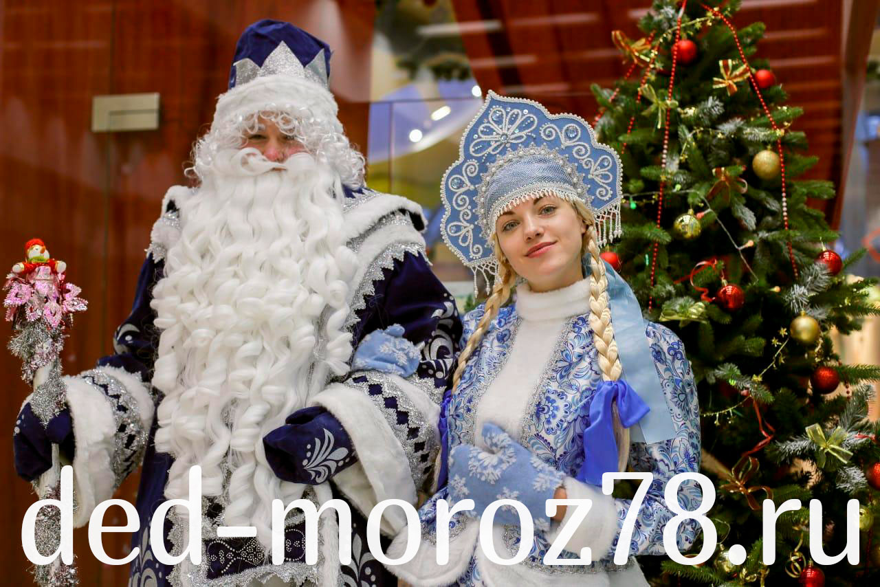 Дед Мороз и Снегурочка в офис СПб