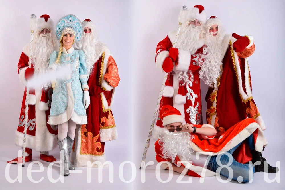 Дед Мороз и Снегурочка для школьников